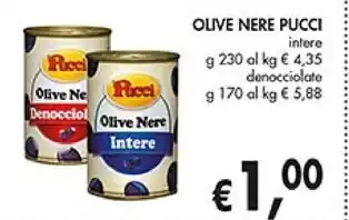 Coal Pucci olive nere offerta