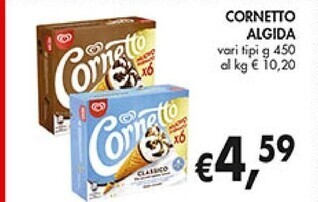 Coal Algida cornetto offerta