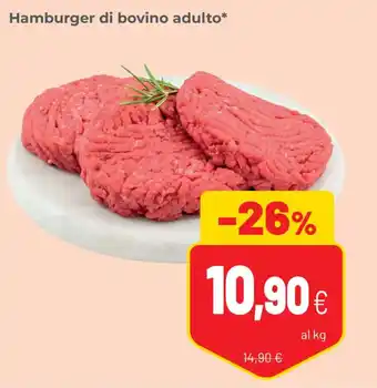 Coop Hamburger di bovino adulto* offerta