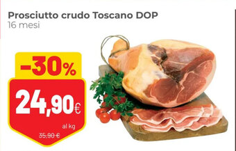Coop Prosciutto crudo Toscano DOP 16 mesi offerta