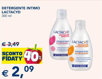 Esselunga DETERGENTE INTIMO LACTACYD 300 ml offerta