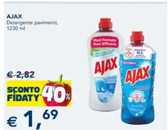 Esselunga AJAX Detergente pavimenti, 1230 ml offerta