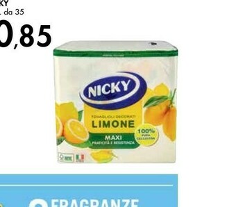 Bennet Nicky Tovaglioli Limone offerta