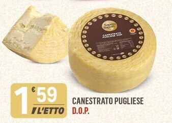 Supermercati Dok Saper di sapori canestrato pugliese d.o.p offerta