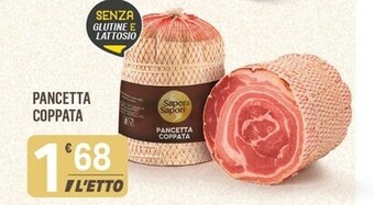 Supermercati Dok Saper di sapori pancetta coppata offerta