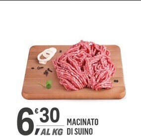 Supermercati Dok Macinato di suino offerta