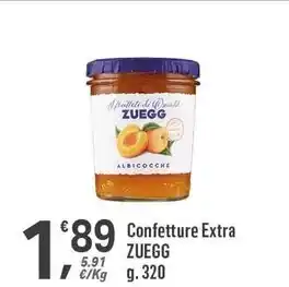 Supermercati Dok Zuegg confetture extra offerta