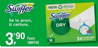 Supermercati Dok Swiffer panni offerta