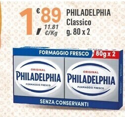 Supermercati Dok Philadelphia classico offerta