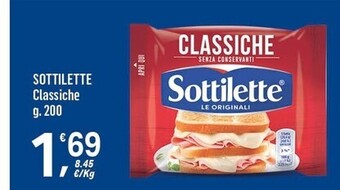 Supermercati Dok Sottilette classiche offerta