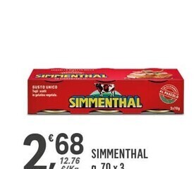 Supermercati Dok Simmenthal carne in scatola offerta