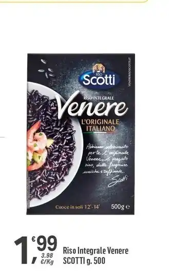 Supermercati Dok Scotti riso integrale venere g. 500 offerta