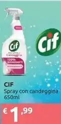 Ipersoap Cif spray con candeggina offerta