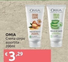 Ipersoap Omia crema corpo assortita offerta