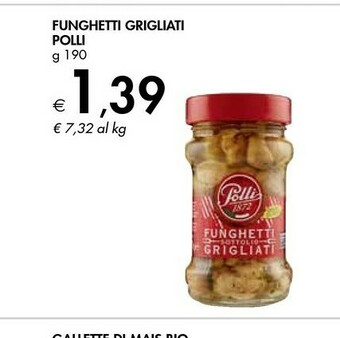 Bennet Polli Funghetti Grigliati offerta