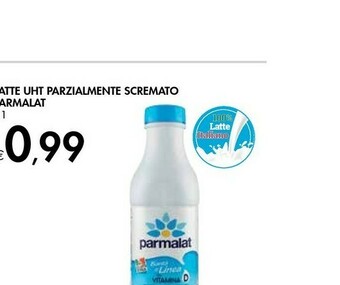 Bennet Parmalat Latte Uht Parzialmente Scremato offerta