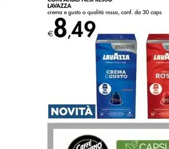 Bennet Lavazza Linea Capsule Caffè Compatibili Nespresso offerta