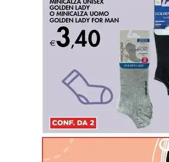 Bennet Golden Lady Inicalza Unisex O Minicalza Uomo offerta