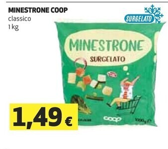 Coop Coop minestrone offerta