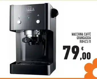 Conad Superstore Gaggia macchina caffè offerta