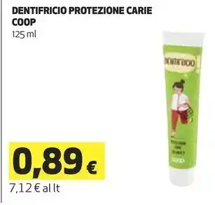 Coop Coop dentifricio protezione carie offerta