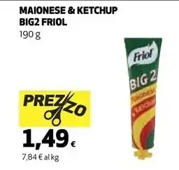 Coop Friol maionese & ketchup big2 offerta