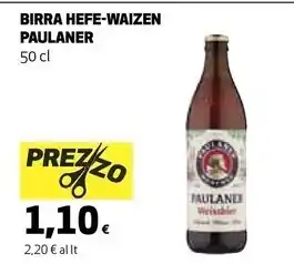 Coop Paulaner birra hefe-waizen offerta