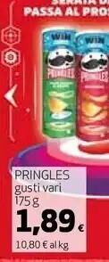 Coop Pringles gusti vari offerta