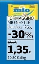 Coop Nestlè formaggino mio offerta