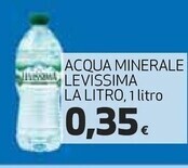 Coop Levissima acqua minerale offerta