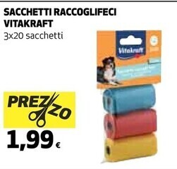 Coop Vitakraft sacchetti raccoglifeci offerta