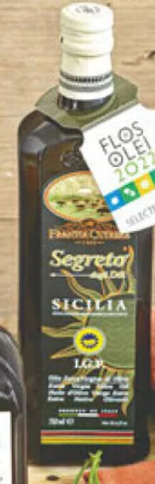 Esselunga OLIO EXTRA VERGINE IGP SICILIA FRANTOI CUTRERA 75 cl offerta
