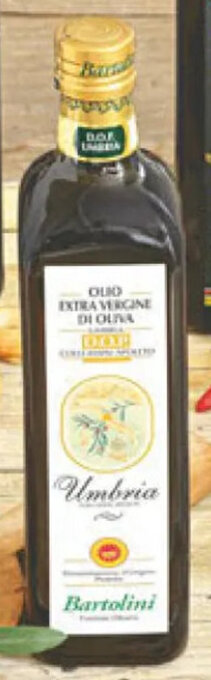 Esselunga OLIO EXTRA VERGINE DOP UMBRIA BARTOLINI 75 cl offerta