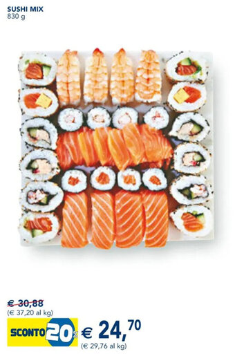 Esselunga SUSHI MIX 830 g offerta