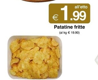 Sì con te Patatine fritte offerta