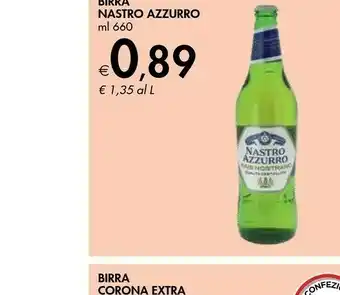 Bennet Nastro Azzurro Birra 660 G(ml) offerta
