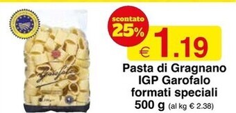 Sì con te Garofalo pasta di gragnano igp offerta