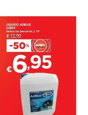 Bennet Lubex Liquido Adblue Tanica Con Beccuccio offerta
