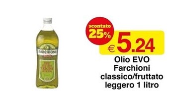 Sì con te Farchioni olio evo classico offerta
