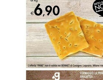 Bennet Focaccia Classica offerta