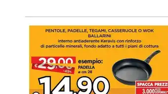 Bennet Ballarini Padella 28cm offerta