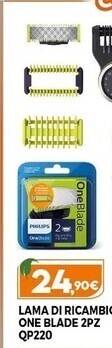 Expert Philips lama di ricambio one blade 2pz qp220 offerta