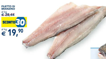 Esselunga FILETTO DI BRANZINO offerta