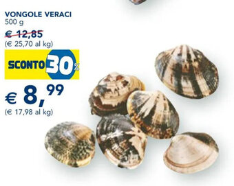Esselunga VONGOLE VERACI 500 g offerta