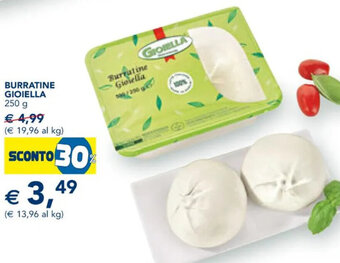 BURRATINE GIOIELLA 250 g