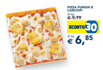 Esselunga PIZZA FUNGHI E CARCIOFI offerta