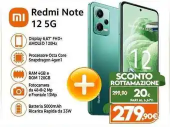 Expert Redmi Note 12 5G offerta