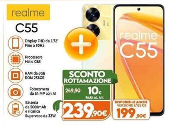 Expert realme C55 offerta