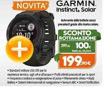 Expert GARMIN. Instinct, Solar offerta