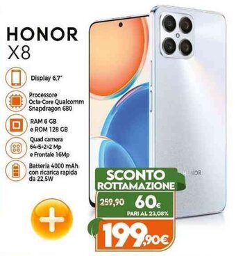 Expert HONOR X8 offerta